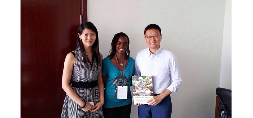 Cheryl Lo, Resson Kantai Duff and Kenneth Chan